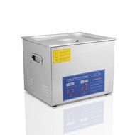 OrangeA Ultrasonic Cleaner Ultrasonic Cleaner Solution Heated Ultrasonic Cleaner 15L for Jewelry Watch Cleaning... N23