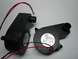 1 pcs Brushless DC Blower Fan 5028B 12V 2 Wires Black Color 50x28mm Ball-bearing Skywalking
