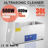 OrangeA Ultrasonic Cleaner Ultrasonic Cleaner Solution Heated Ultrasonic Cleaner 15L for Jewelry Watch Cleaning... N29