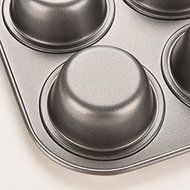 Loaf Pans 6 Holes Mini Cupcake Ovenware Metal Pan Nonstick Bakeware Mould