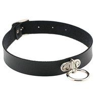 Collar Punk Choker Classic Gothic Necklace Pendant Leather Chain Neck Ring CHI