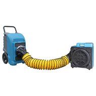 XPOWER XD-125 76 Pint Industrial Commercial Dehumidifier with Automatic Purge Pump and Drainage Hose N2