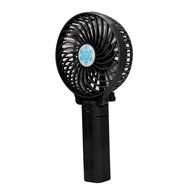 Yoyorule Summer Mini Fan Portable Handheld Air Conditioner Cooler Fan USB Battery (Black) N4