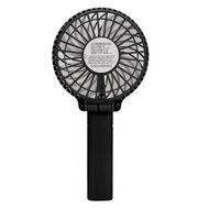 Yoyorule Summer Mini Fan Portable Handheld Air Conditioner Cooler Fan USB Battery (Black) N5