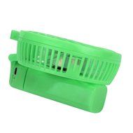 Yoyorule Summer Mini Fan Portable Handheld Air Conditioner Cooler Fan USB Battery (Black) N8
