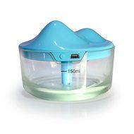 Hatop Ultrasonic Home Aroma Humidifier Air Diffuser Mist Purifier Lonizer Atomizer (Pink) N7
