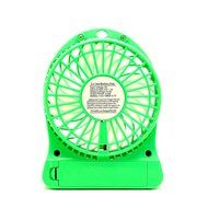 FOLOTE 4-inch Mini Hand Held Portable USB Fan Powered by Lithium Rechargeable Battery, 4 Blades, 3 Speeds Wind...