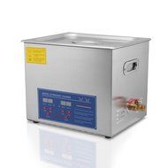 OrangeA Ultrasonic Cleaner Ultrasonic Cleaner Solution Heated Ultrasonic Cleaner 15L for Jewelry Watch Cleaning... N38