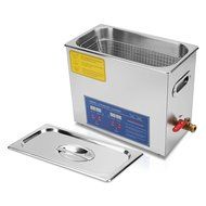 OrangeA Ultrasonic Cleaner Ultrasonic Cleaner Solution Heated Ultrasonic Cleaner 15L for Jewelry Watch Cleaning... N40