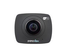 LongStar Cube 360 VR Action Video Camera Large Panoramic View with Dual Lens WiFi H.264 360x220 1080P Wifi IOS... N3