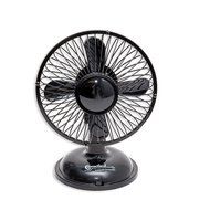Connectland USB Mini Desktop Fan, Home and Office, Light Weight Plastic Black Oscillatory, Battery CL-ACC65015 N4