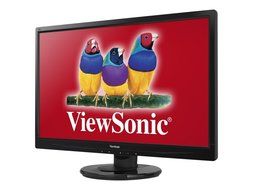 ViewSonic VA2246M-LED 22-Inch LED-Lit LCD Monitor (2-Pack) and AmazonBasics Dual Side-by-Side... N3