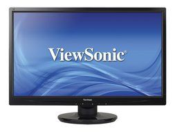 ViewSonic VA2246M-LED 22-Inch LED-Lit LCD Monitor (2-Pack) and AmazonBasics Dual Side-by-Side... N5