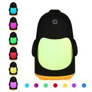 Accmor Penguin 150ml Ultrasonic Cool Mist Humidifier, Mini Portable Virtually Silent Diffuser with Night Light...