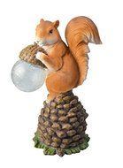 Moonrays 91536 Solar Powered Color-Changing LED Light Squirrel Statue by Moonrays