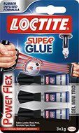 Loctite 1885734 3 g Super Glue Mini Trio Power Flex Gel - Transparent by Loctite
