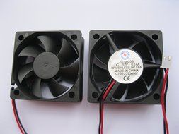 2 pcs Brushless DC Cooling Fan 12V 5020S 7 Blades 2 wire 50x50x20mm Sleeve-bearing Skywalking