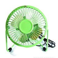 USfafa Mini Usb Table Desk Personal Fan Metal Blades Usb Cable For Laptop/Pc Powered By Netbook, Computer And...
