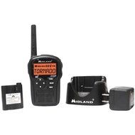 New MIDLAND HH54VP2 SAME All-Hazard Handheld Weather Alert Radio (Includes Drop-In Desktop Charger &amp; Battery)