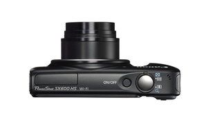 Canon PowerShot SX600 HS 16MP Digital Camera (Black) N6