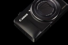 Canon PowerShot SX600 HS 16MP Digital Camera (Black) N8