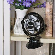 Mini Clip Desk Fan,Rixow Mini USB Clip and Desk fan,Personal Fan Quiet Operation,2-Mode Speed Portable Cooling...