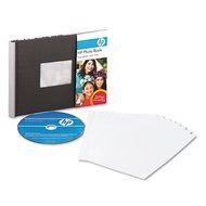 1 X Hewlett Packard - HP 5x7" Photo Book, Indigo/Sky N4
