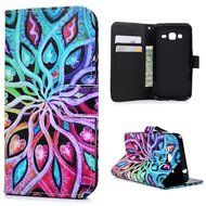 Galaxy J3 Case,Samsung Galaxy J3 Case (2016 Version) - Wallet Flip Stand Case PU Leather Case with Shockproof... N23