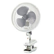 Holmes HACP10W-U Oscillating Clip Fan, White