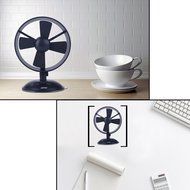 Desk Fan Mini USB Table Fan for Kids(2 Speed,Super Light,Very Safety,5 Inch)(Black)