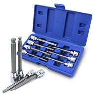XtremepowerUS 7PCs 3/8 Ball End Long 4.25 Standard SAE Hex Allen Bit Sockets Wrench by XtremepowerUS