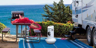 Lifesmart EZcool Single Port Indoor/Outdoor Portable Air Cooler for 250 Sq Feet N2