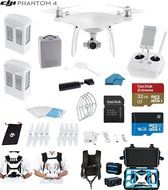 DJI Phantom 4 Quadcopter Drone Kit with 2 Batteries and Accessories (10 Items) N6
