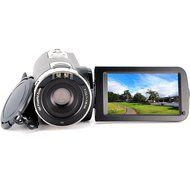SEREE HDV-301 FHD 1080P Digital Video Camera Camcorder Night Vision Wide Angle Macro Fisheye Shooting 24MP 3 Inch... N4