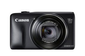 Canon PowerShot SX600 HS 16MP Digital Camera (Black) N16