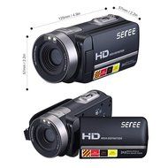 SEREE HDV-301 FHD 1080P Digital Video Camera Camcorder Night Vision Wide Angle Macro Fisheye Shooting 24MP 3 Inch... N5
