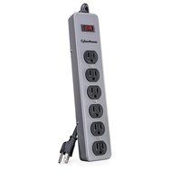 CyberPower CSB806 Surge Protector 8-Outlets 6 Ft Cord 1800 Joules N11