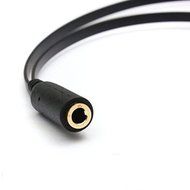 3.5mm Audio Mic Y Splitter Cable Headphone Adapter Female To 2 Male N2
