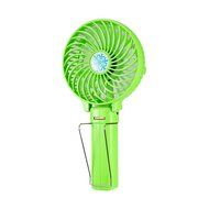 Dealpeak Mini Rechargeable Foldable USB Handheld Fan Fast Cooling Fan Cooler (pink) N3