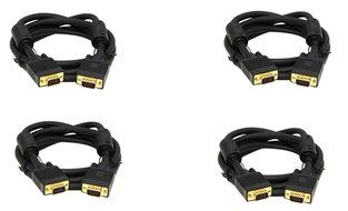 C&amp;E 1 Pack, 25 Feet, VGA Male to Male Black, with ferrites Black, CNE503394 N8