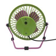 Mziart 6 Inch Mini Metal Cooling Desk Fan USB Powered with On / Off Switch for Laptop Notebook Tablet PC (Green... N2