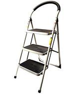 3 Step Ladder Lightweight Folding Stool Heavy Duty Industrial 330 Lbs Capacity by Stepladders