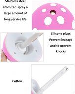 Happy-top&reg; USB Portable Mini 200ml Ultrasonic Humidifier Mushrooms Humidifier Purifier with LED Lighting for Home... N3