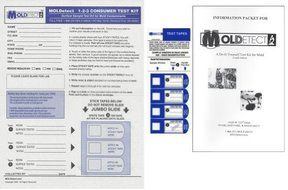 MOLDetect Three Sample Mold Test Kit W/ Complete Lab Analysis by MOLDetect