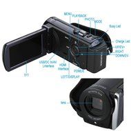 KENUO 3.0 TFT LCD HD 1080P 16MP Camcorder Digital Video Camera 16x Zoom DV Blue W/ HDMI US Warranty And Support N2