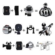 OVTECH Wireless 360 Degree Panoramic Camera 3D VR Action Sports Camera Wifi 16MP 4K HD 30fps Waterproof 230&deg; Lens... N7
