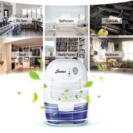 Seneo Mini Air Dehumidifier Compact Moisture Absorber for Home Closet Basements Kitchen Office N2