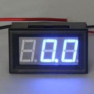 RioRand 0.56" 2-wires Amperemeter DC Digital Electric Meter 0 to 100A Ampere Ammeter LED Tester Blue+Shunt N2