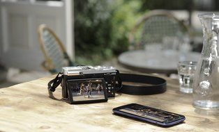 Fujifilm X-M1 Compact System 16 MP Digital Camera with 3-Inch LCD Screen - Body Only (Brown) N54