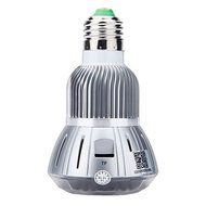 MuLuo IR Night Vision P2P Hidden Wifi Wireless IP Camera Bulb Mirror Motion Activated Security Camcorder DVR N3